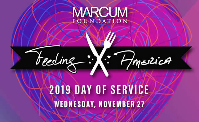 Marcum LLP 2019 Day of Service — Marcum Associates Again Volunteer to Help Feed America Marcum LLP 2019 Day of Service — Marcum Associates Again Volunteer to Help Feed America